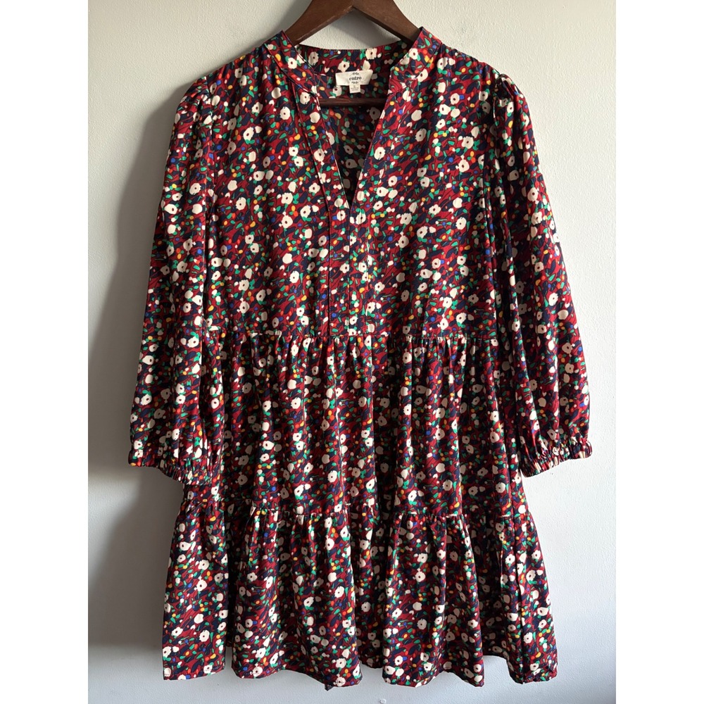 entro Floral Tiered Mini Dress Size S